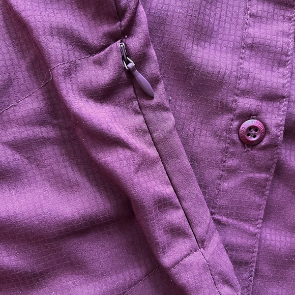 Columbia omnishade hiking UPF shirt - Picture 4 of 6